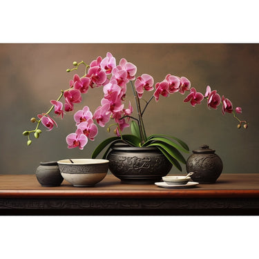 Tableau Orchidée en Feng Shui